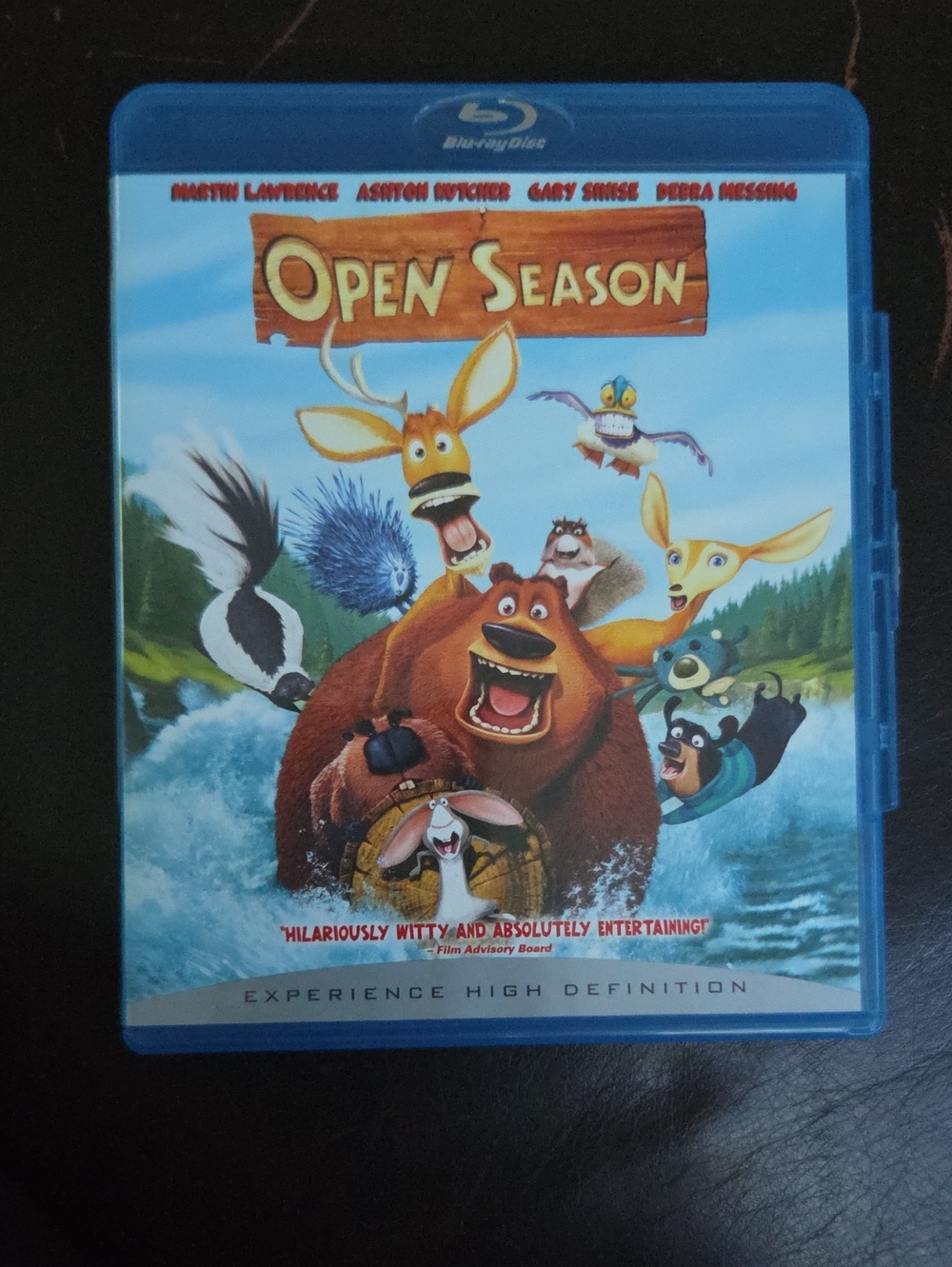 Open Season Blu-ray — Animated Family Movie (Blue)